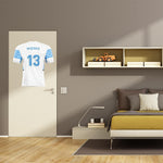 Adhesivo del Olympique de Marsella - "Maillot om 2021" Personalizado - Vignette | Sticker Foot