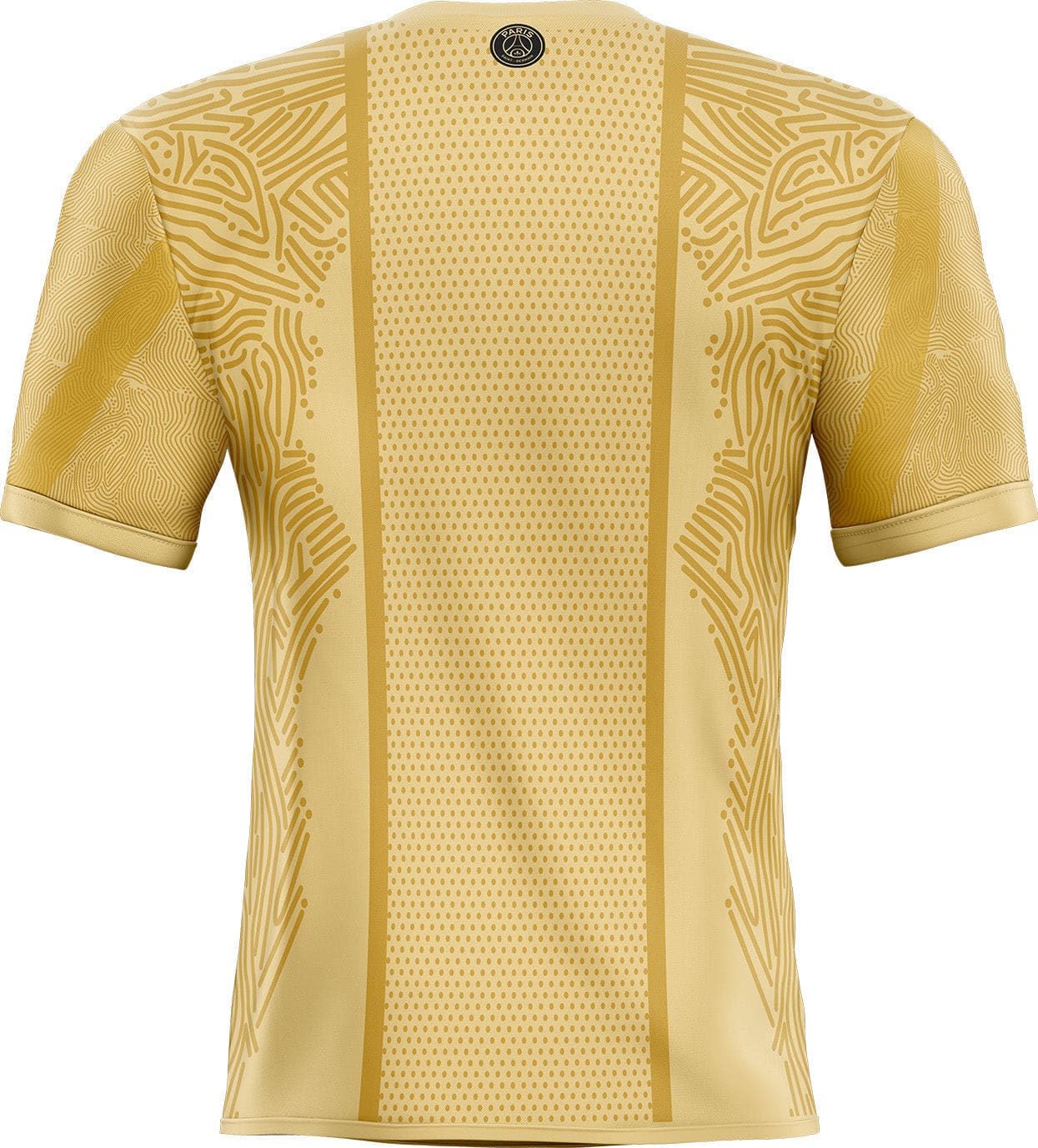 Sticker PSG version maillot or 2023