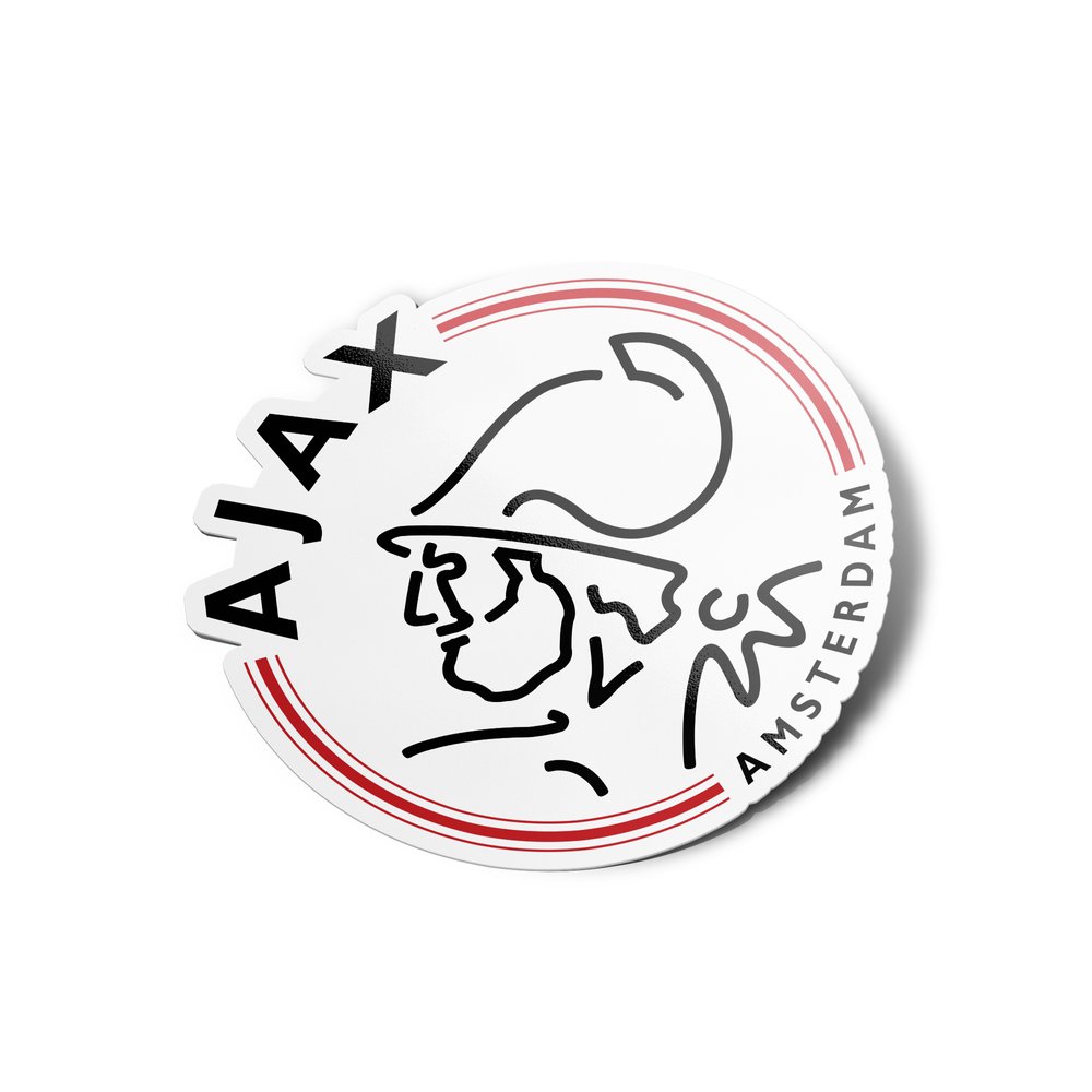 Etiqueta engomada del logotipo de AJAX NV