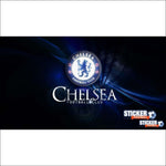 Tablero de decoración visual de fútbol con el logotipo de Chelsea - Vignette | stickers foot