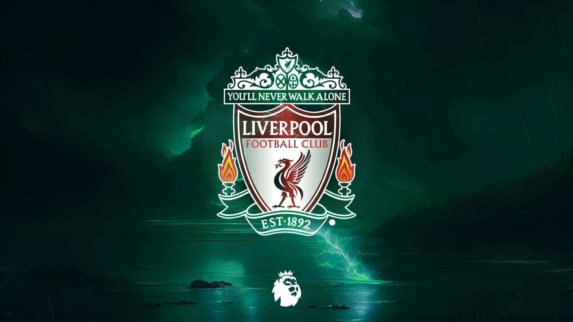L’écusson du Liverpool Football Club.