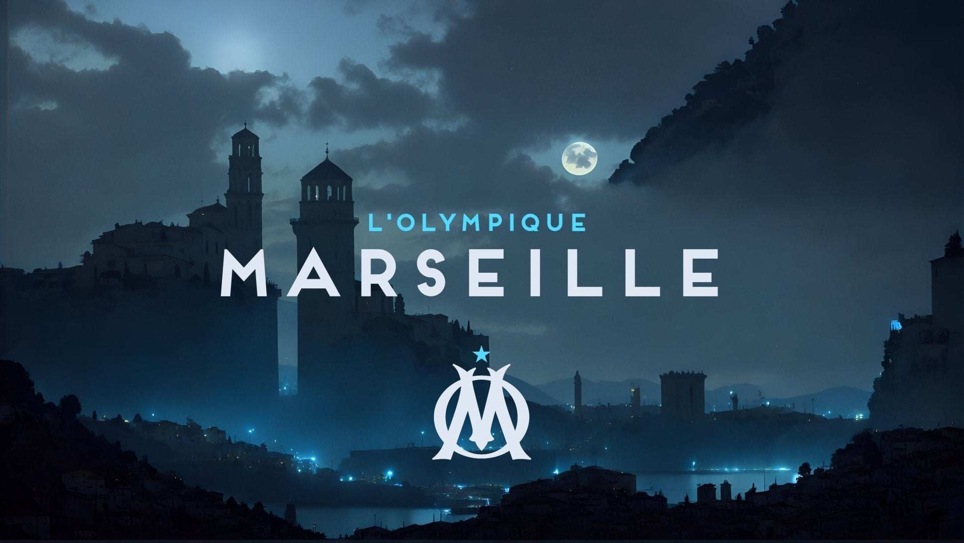 Logo de l’Olympique de Marseille.