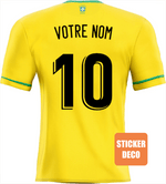 Pegatina camiseta Brasil 2021 - Vignette | stickers foot