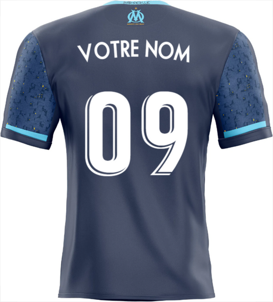 Autocollant maillot OM version third 2021