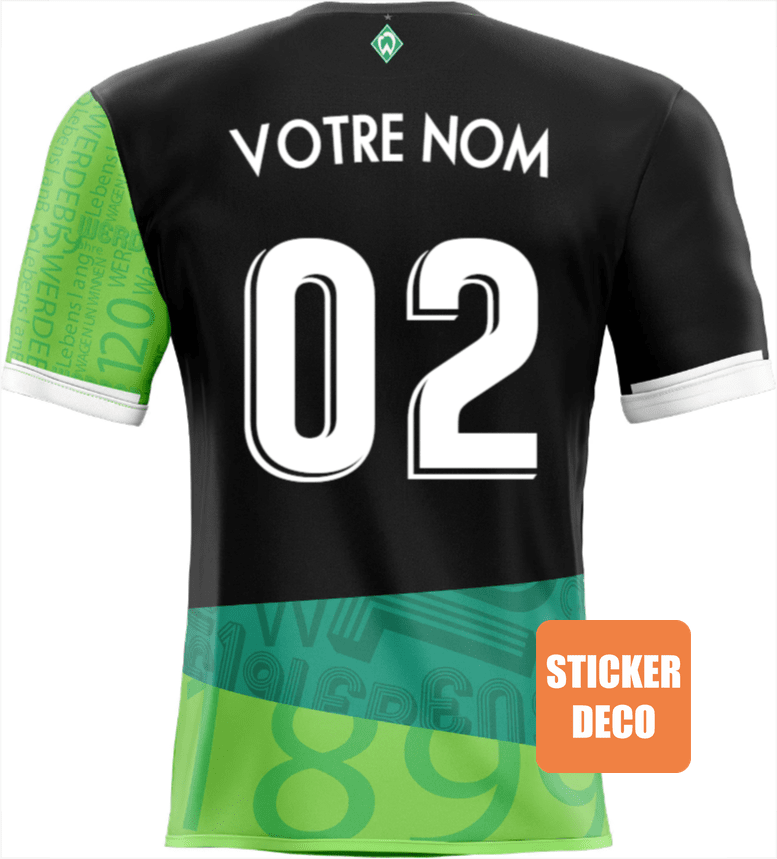 Pegatina de la camiseta de coleccionista del Werder Bremen