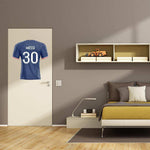 Decoración PSG con pegatina de camiseta de fútbol personalizada - Vignette | stickers foot