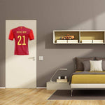 Decoración de la etiqueta de la camiseta de España - Vignette | stickers foot