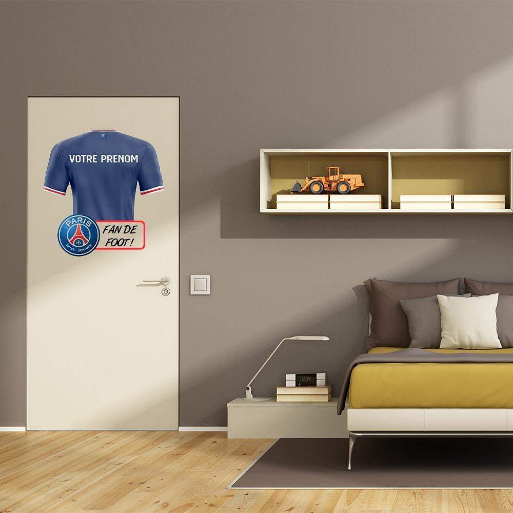 Déco Maillot 2021 FAN PSG Personnalisé