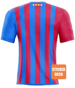 Decoración Barça Personalizada con pegatina - Vignette | stickers foot