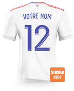 Decoración de pegatinas OL - Jersey Ol Lyon - Vignette | stickers foot