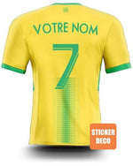ADHESIVO FC NANTES personalizado - Vignette | stickers foot