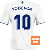 Adhesivo decorativo OM fútbol - "Maillot om 2023" en Personalizar - Vignette | stickers foot