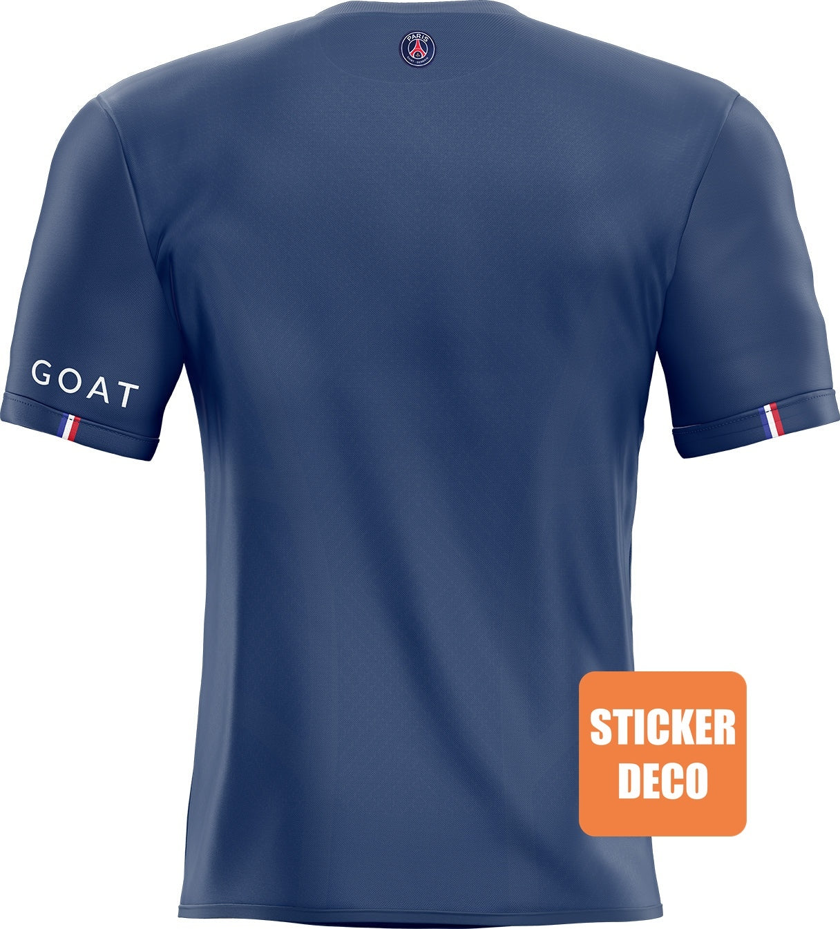 Déco Cadeau PSG personnalisé - sticker Maillot de Paris 2023