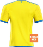 Decoración pegatina camiseta Suecia 2023 - Vignette | stickers foot