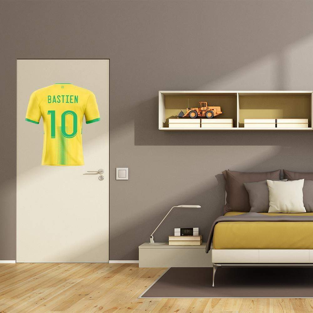 AUTOCOLLANT FC NANTES Personnalisé sticker-foot