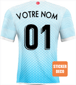 Pegatina camiseta Turquía EURO 2016 - Vignette | stickers foot