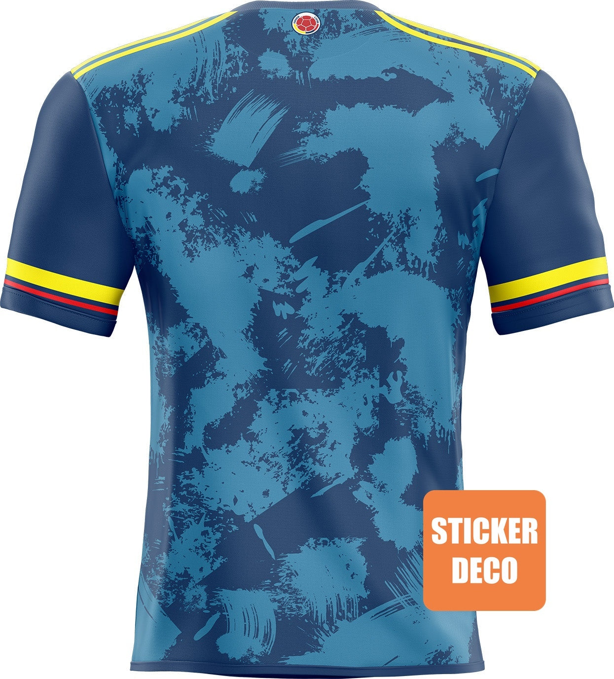 Autocollant du maillot Colombie spécial deco supporter