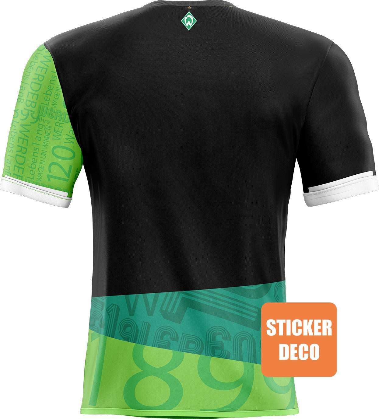 Pegatina de la camiseta de coleccionista del Werder Bremen