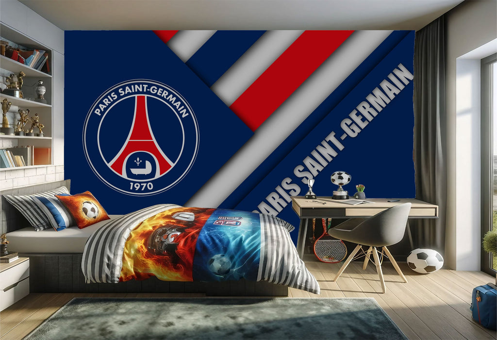 papier peint football Paris  PSG logo