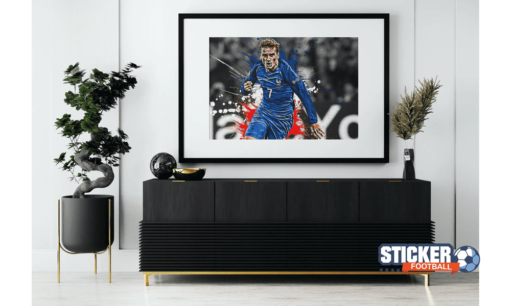 Déco footballeur poster Antoine Griezmann