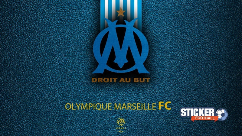⭐️ Sticker OM - Decoration olympique de marseille - LOGO