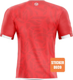 Decoración camiseta selección de fútbol de Túnez - camiseta de Túnez 2022 - Vignette | stickers foot