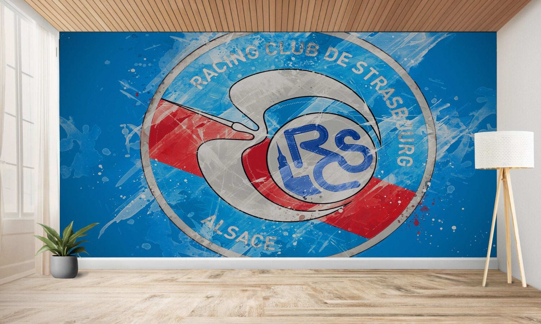 Logo du Racing Club de Strasbourg Alsace.