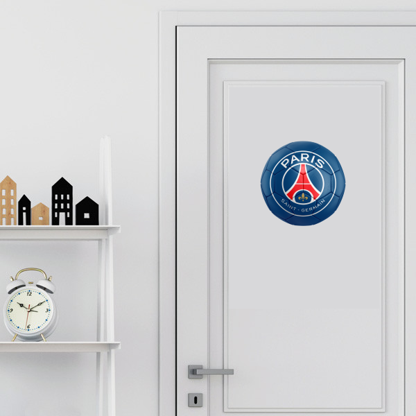 Sticker ballon de foot - Deco Paris Saint germain