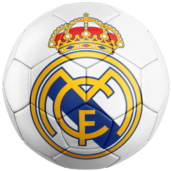 🤩Pegatina decoración cumpleaños Real Madrid en globo – stickers foot