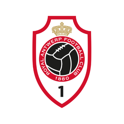 Sticker Antwerp logo football