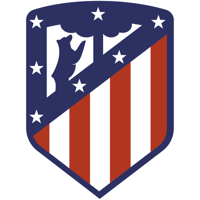 Sticker logo Atletico Madrid en haute qualité