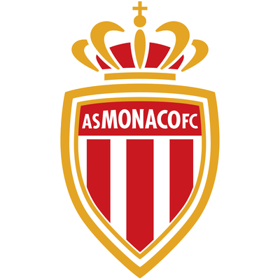 Sticker foot logo AS Monaco