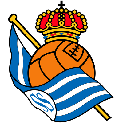 Sticker football logo Real Sociedad