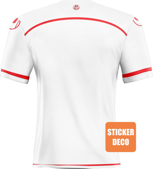 Sticker déco maillot Tunisie 2023